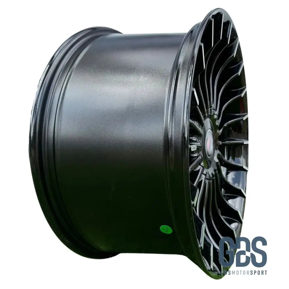 Pack 4 jantes Style Alpina noir brillant BMW R21’’ 8,5’’ ET25 X 10’’ ET41 - Jantes et pneus - GDS Motorsport