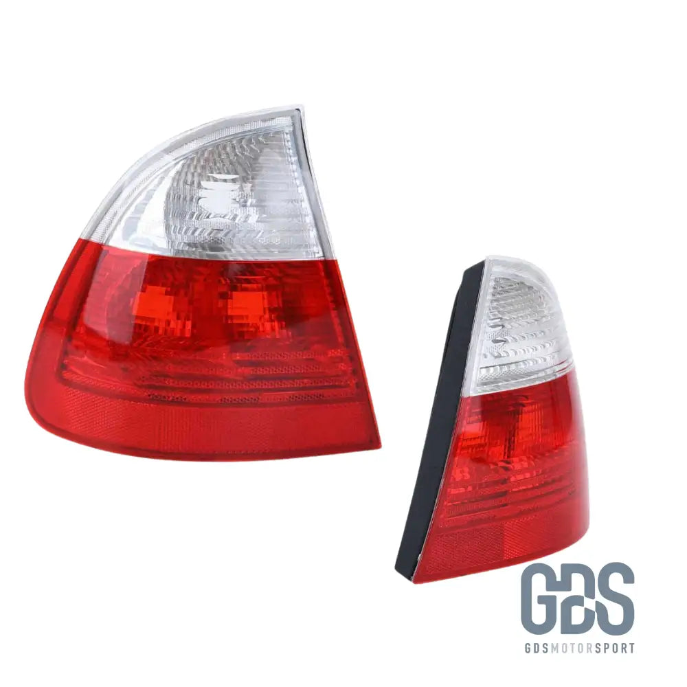 Feux arrières Rouge Blanc pour BMW E46 Touring 1998 à 2005 - PHARES FEUX - GDS Motorsport