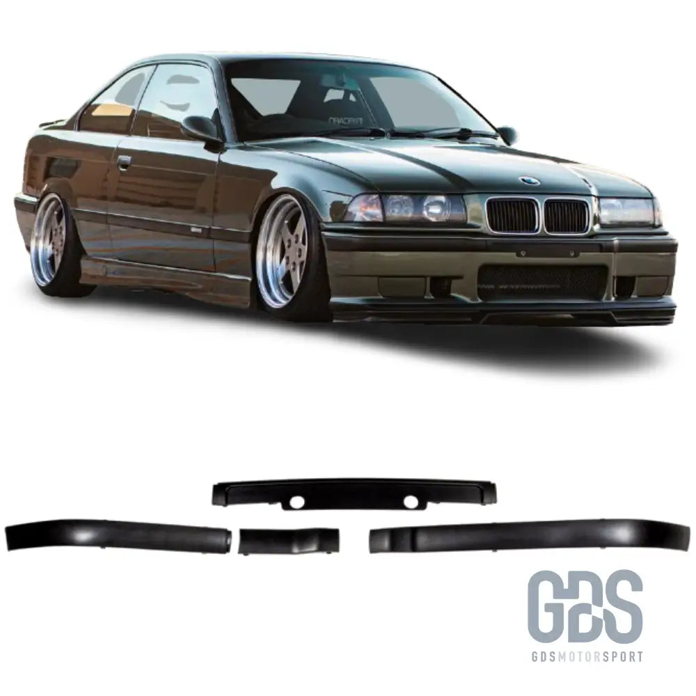 Jeu complet de baguettes mtechnic pare-choc avant type m3 pour bmw e36 - baguettes carrosserie