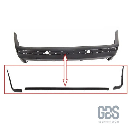 Jeu complet de baguettes pare-choc arrière pour bmw e36 - baguettes carrosserie