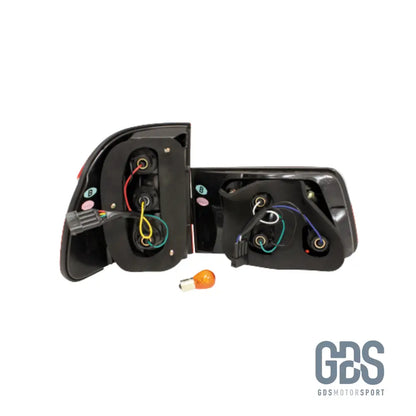 Feux arrières Look Phase 2 Fumé noir BMW E39 Touring / Break 1 1997-2000 - PHARES FEUX - GDS Motorsport