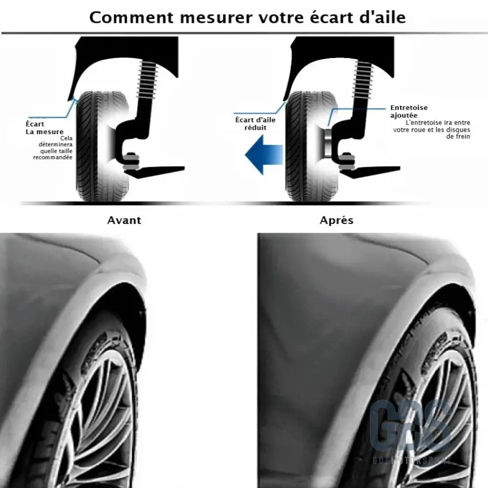 Kit 2 cales élargisseurs de voie eibach pro-spacer 5x120 ⌀72.5 double boulonnerie — bmw série 1 f20 et f21