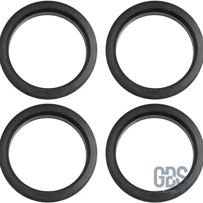 Kit 4 bagues de centrage ⌀74.1 extérieur / ⌀72.6 intérieur — pour jante aluminium bmw - cales elargisseurs