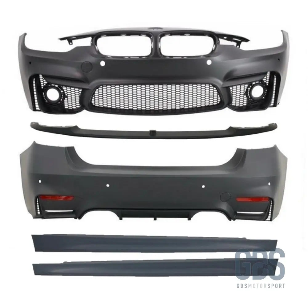 Kit complet look m3 evo f80 — bmw série 3 f30 berline phase 1 & 2 lci (2012-2019) - kit carrosserie
