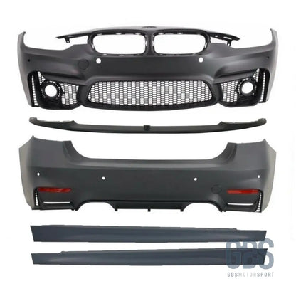 Kit complet look m3 evo f80 — bmw série 3 f30 berline phase 1 & 2 lci (2012-2019) - kit carrosserie