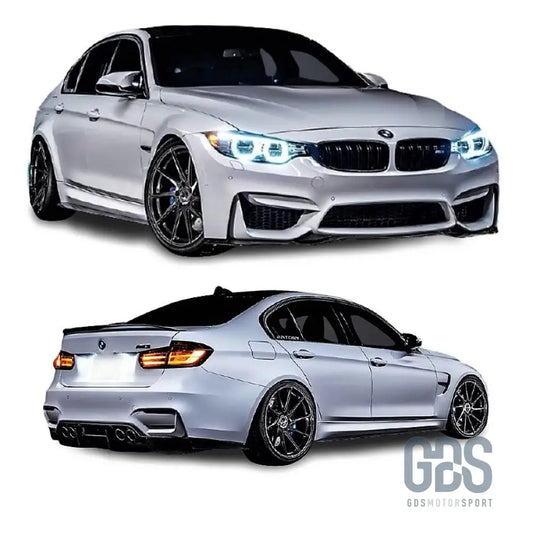 Kit complet look m3 evo f80 — bmw série 3 f30 berline phase 1 & 2 lci (2012-2019) - kit carrosserie