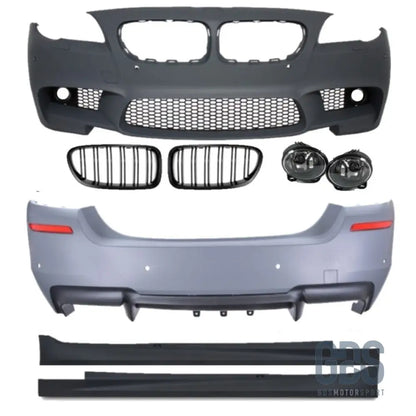 Kit complet look m5 — bmw f10 berline phase 1 (2010-2013) prémium edition avec antibrouillards - kit carrosserie