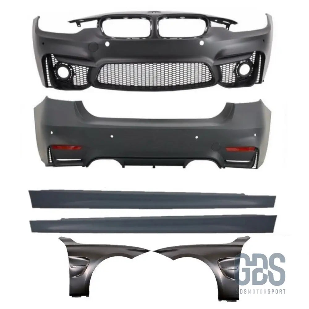 Kit look m3 f80 class edition — bmw série 3 f30 berline phase 1 & 2 lci (2012-2019) - kit carrosserie