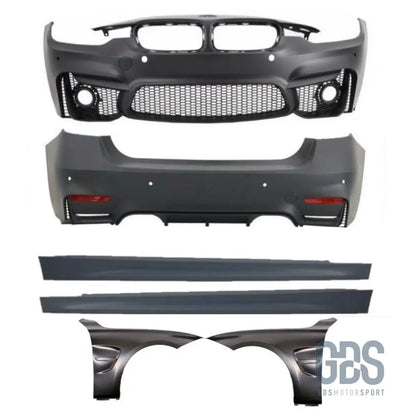 Kit look m3 f80 class edition — bmw série 3 f30 berline phase 1 & 2 lci (2012-2019) - kit carrosserie