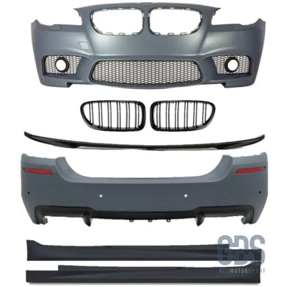 Kit look m5 — bmw f10 berline phase 2 lci (2013-2017) class edition avec antibrouillards - kit carrosserie
