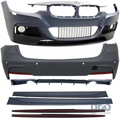 Kit pack m performance — bmw série 3 f30 berline phase 1 & 2 lci (2012-2019) - kit carrosserie