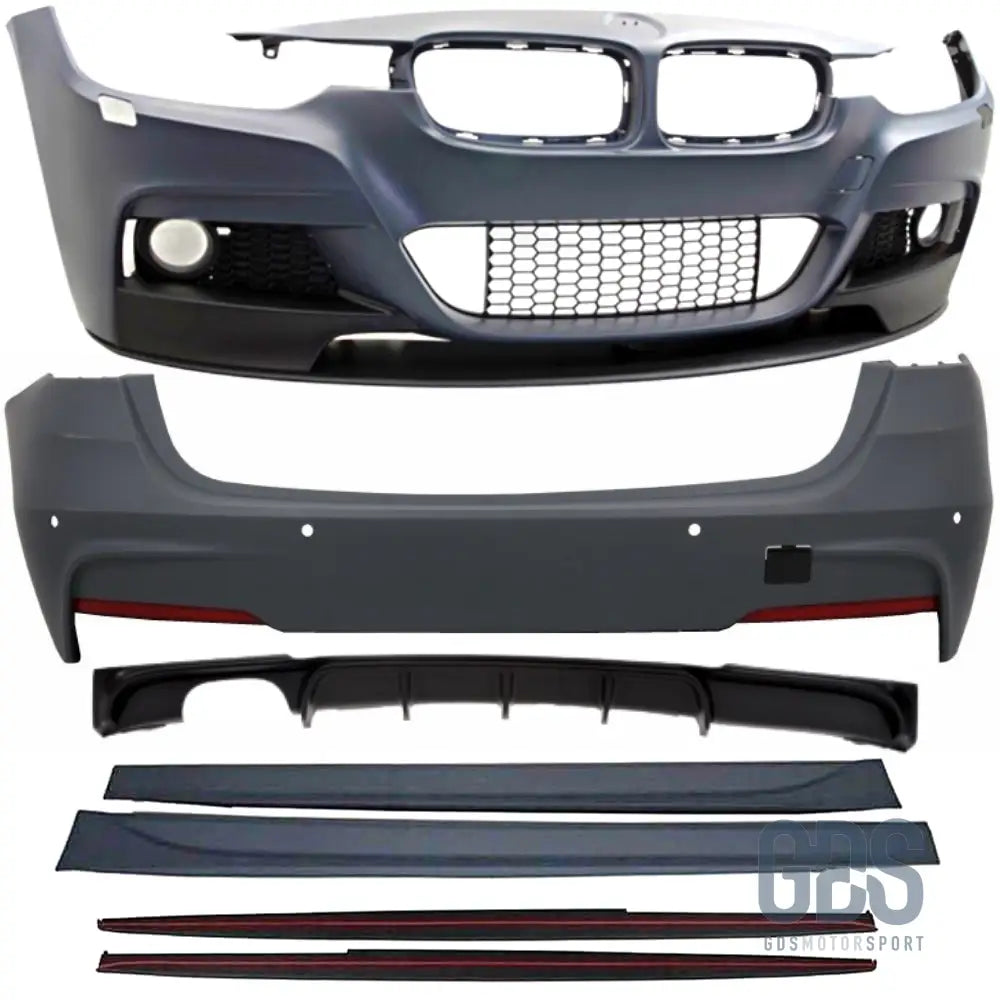 Kit pack m performance — bmw série 3 f30 berline phase 1 & 2 lci (2012-2019) - kit carrosserie