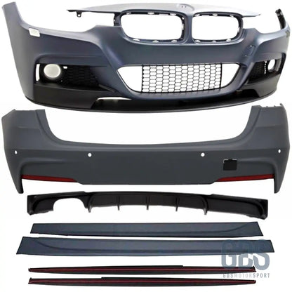 Kit pack m performance — bmw série 3 f30 berline phase 1 & 2 lci (2012-2019) - kit carrosserie