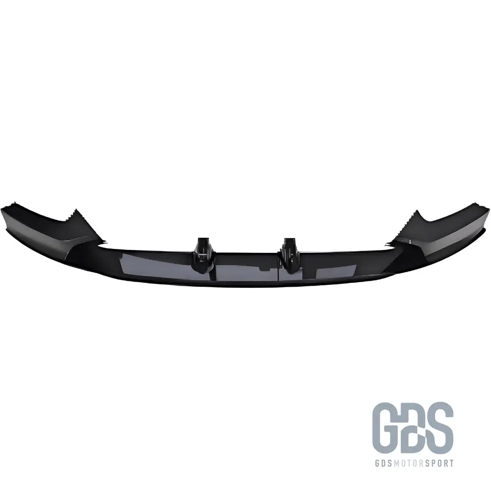 Lame avant look m235 noir brillant pour pare-choc pack m bmw série 2 f22 f23