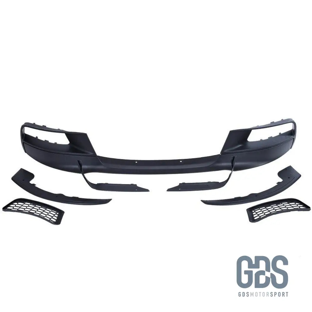 Lame M Performance EVO pour Pare choc avant Pack BMW F20/ F21 Ph1 Noir Mate - Choc kit carrosserie - GDS Motorsport