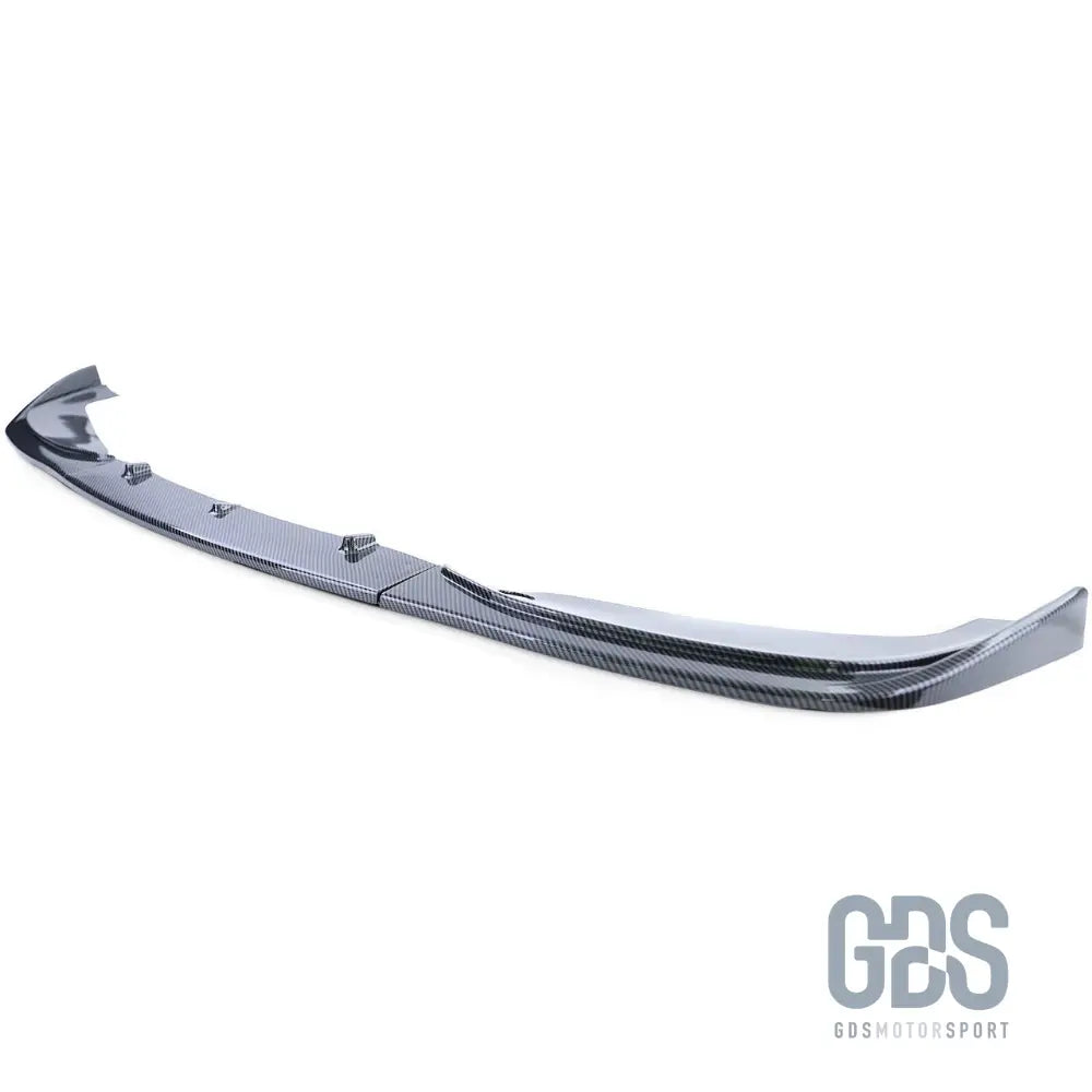 Lame m performance look carbone 3d pour pare-choc avant m2 bmw série 3 e46