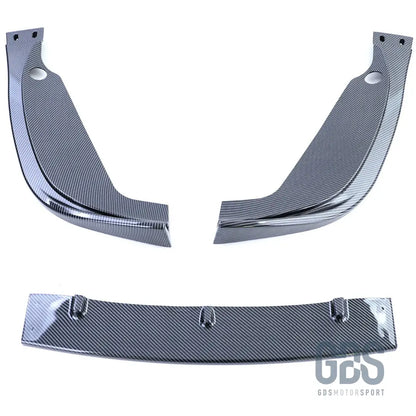 Lame m performance look carbone 3d pour pare-choc avant m2 bmw série 3 e46