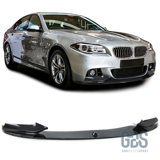 Lame m performance look carbone pour pare-choc avant bmw f10 & f11 pack (2010-2017)