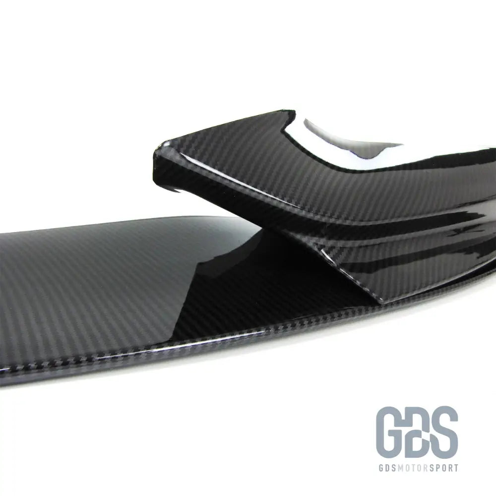 Lame m performance look carbone pour pare-choc avant bmw f10 & f11 pack (2010-2017)