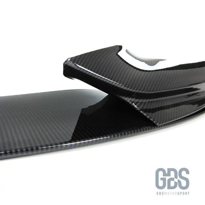 Lame m performance look carbone pour pare-choc avant bmw f10 & f11 pack (2010-2017)