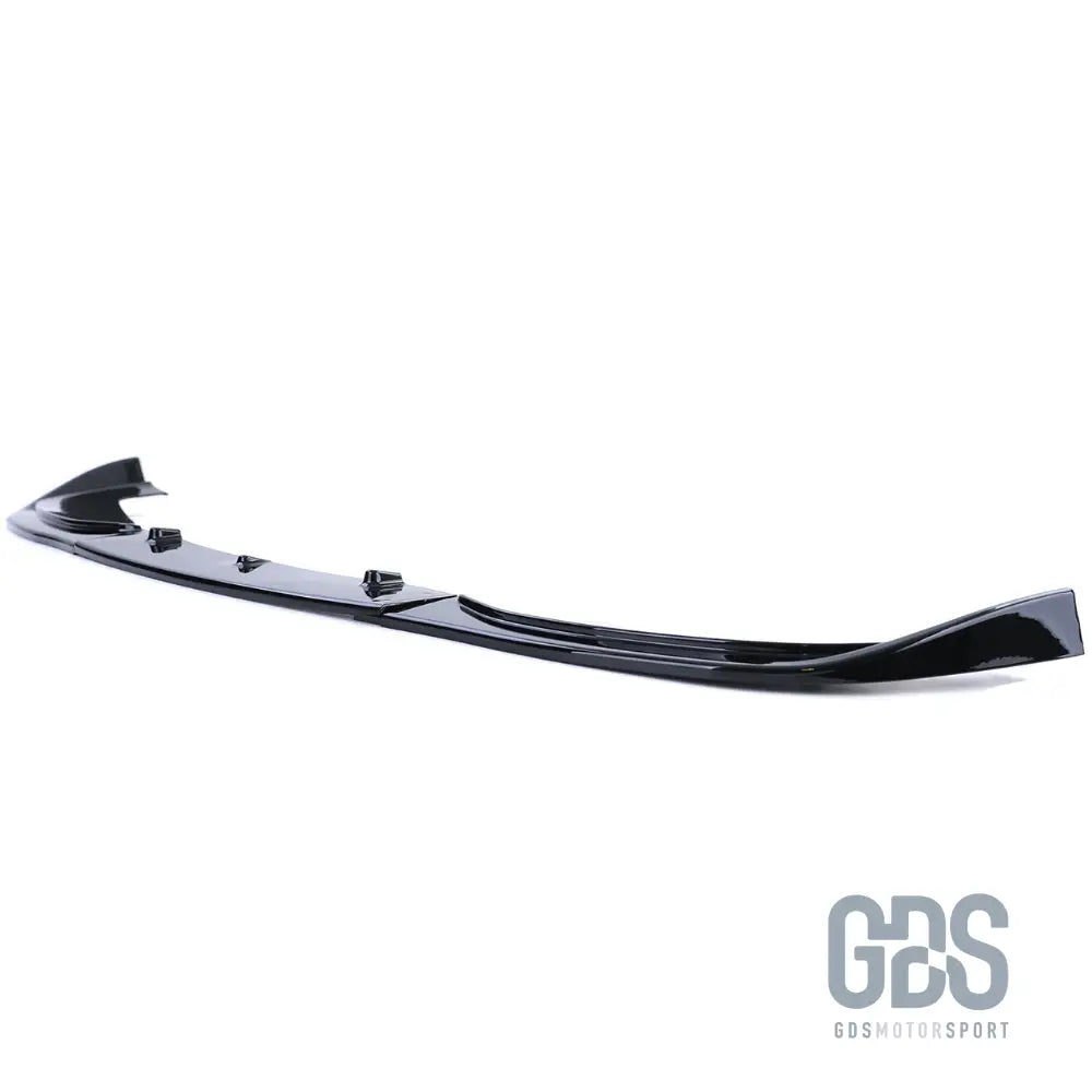 Lame m performance noir brillant pour pare-choc avant look m2 bmw série 3 e46
