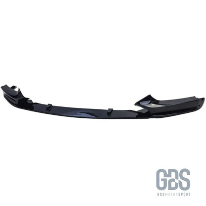 Lame avant m performance noir brillant pour pare-choc pack bmw série 2 f22 f23