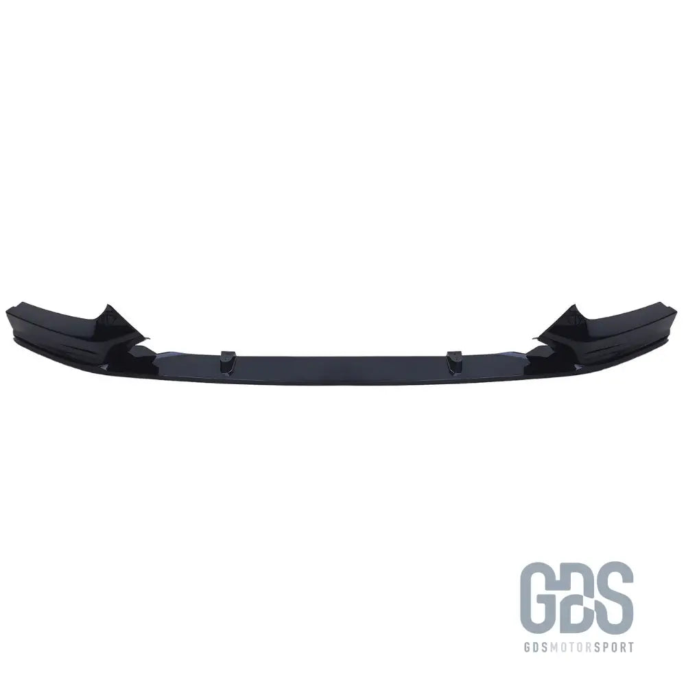 Lame avant m performance noir brillant pour pare-choc pack bmw série 2 f22 f23