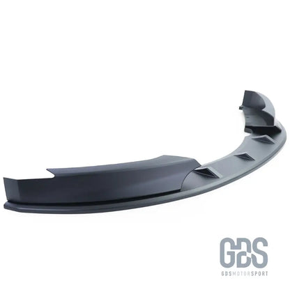 Lame avant m performance noir mat pour pare-choc pack phase 2 — bmw série 1 e82 e88 e87 e81