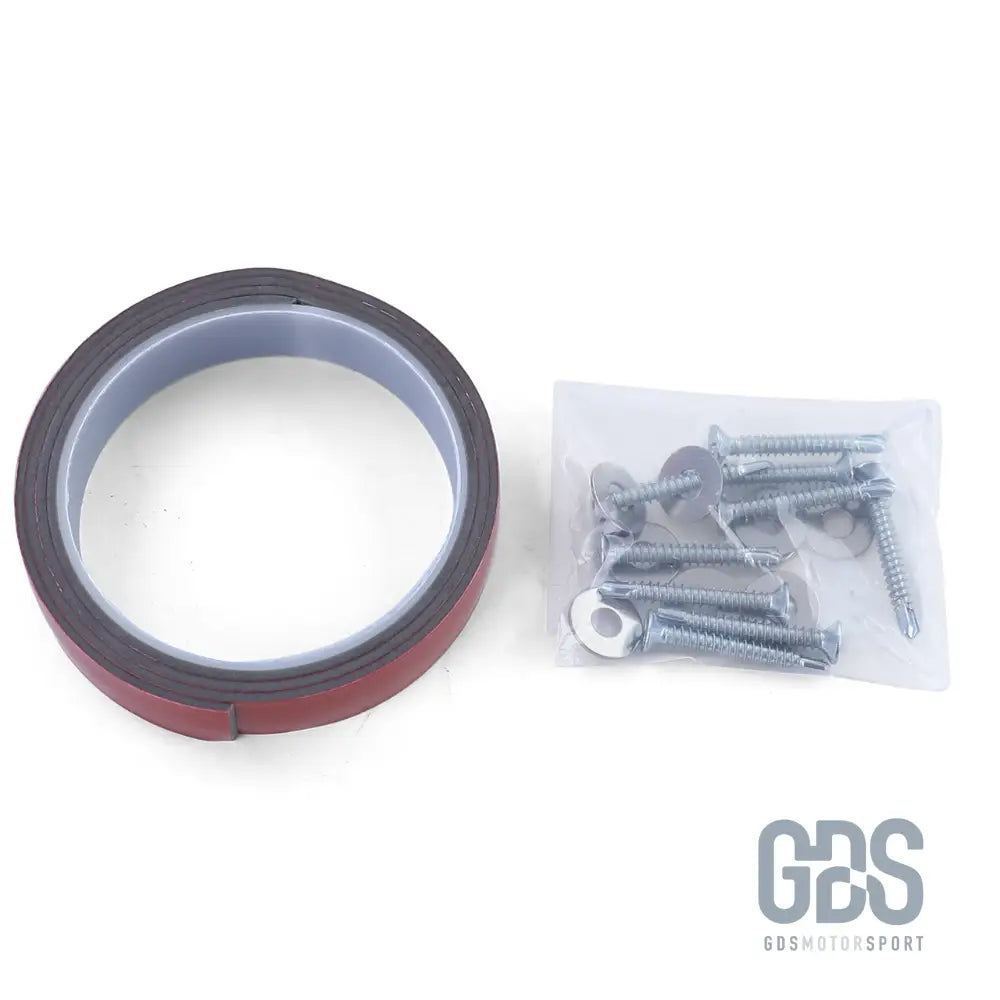 Lame m performance pare-choc avant bmw série 3 e90/e91 pack phase 1 noir brillant