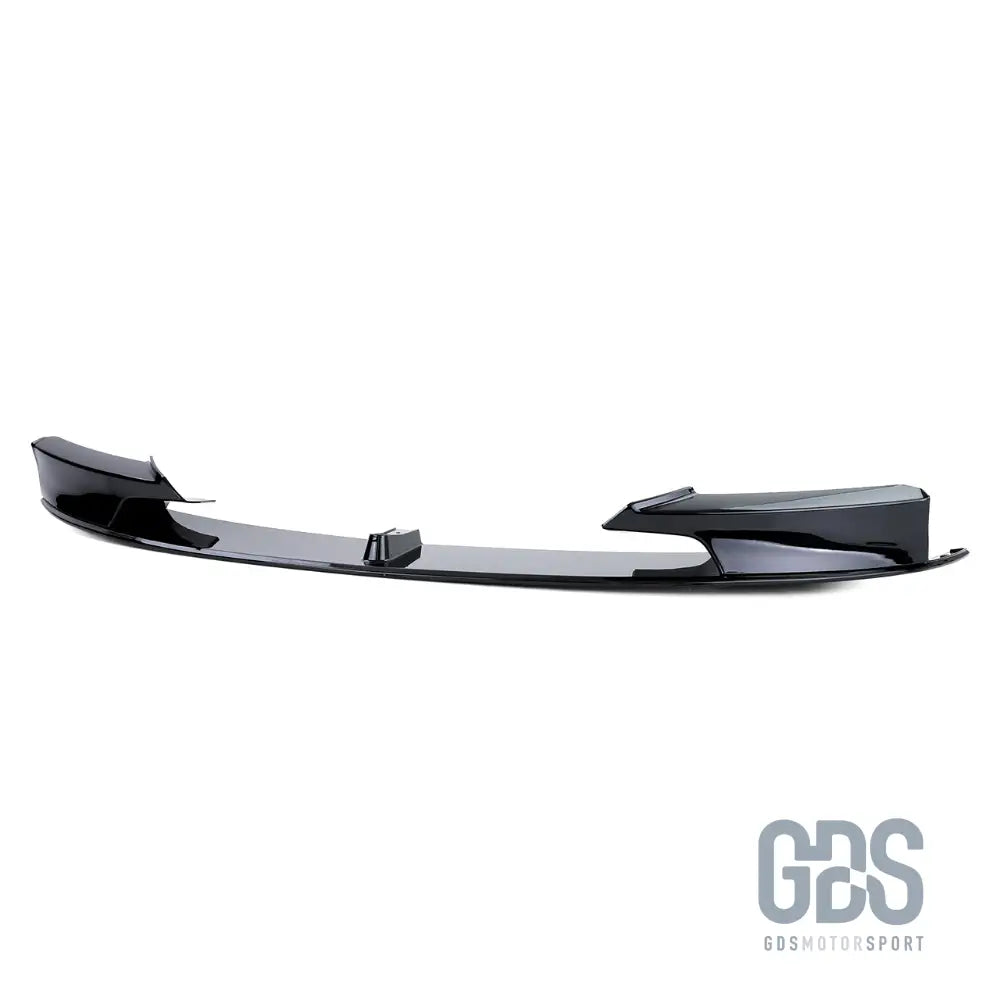 Lame m performance pare-choc avant noir brillant pour bmw série 3 f30 / f31 pack
