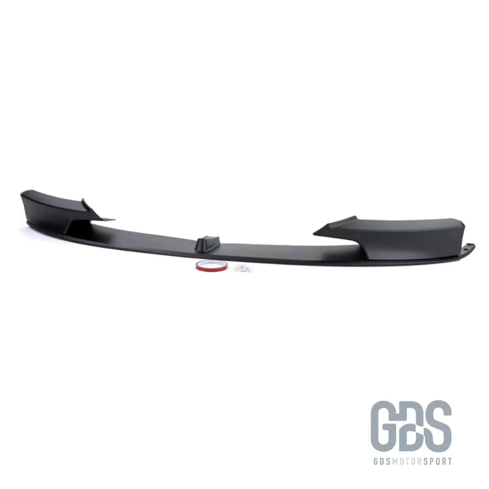 Lame m performance pare-choc avant noir mat pour bmw série 3 f30 / f31 pack