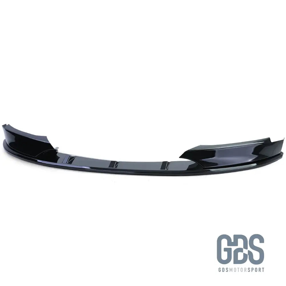 Lame M Performance pare choc avant Pack E82 coupé E88 Cabriolet Noir Brilant - Pare Choc kit carrosserie - GDS Motorsport