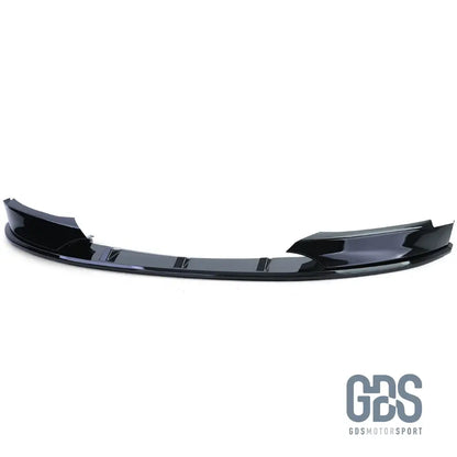Lame M Performance pare choc avant Pack E82 coupé E88 Cabriolet Noir Brilant - Pare Choc kit carrosserie - GDS Motorsport