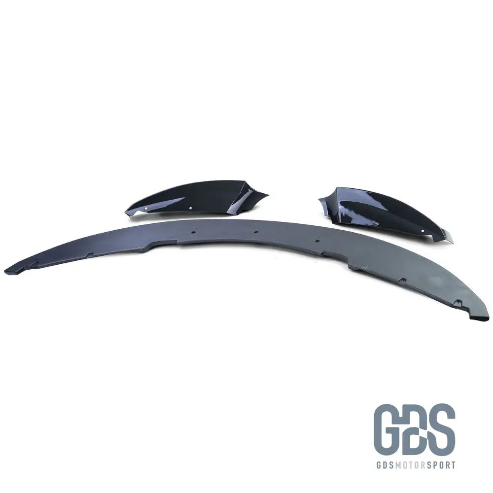 Lame M Performance pare choc avant Pack E82 coupé E88 Cabriolet Noir Brilant - Pare Choc kit carrosserie - GDS Motorsport