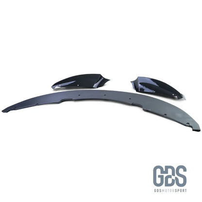 Lame M Performance pare choc avant Pack E82 coupé E88 Cabriolet Noir Brilant - Pare Choc kit carrosserie - GDS Motorsport