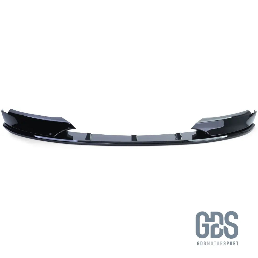 Lame M Performance pare choc avant Pack E82 coupé E88 Cabriolet Noir Brilant - Pare Choc kit carrosserie - GDS Motorsport