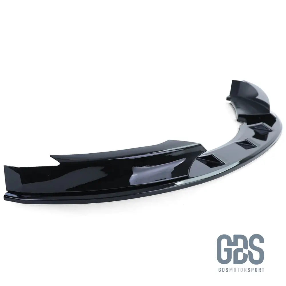 Lame M Performance pare choc avant Pack E82 coupé E88 Cabriolet Noir Brilant - Pare Choc kit carrosserie - GDS Motorsport