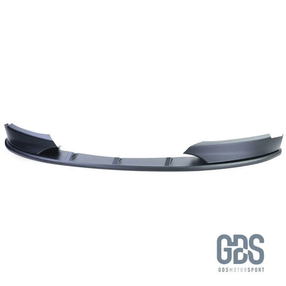 Lame M Performance pare choc avant Pack E82 coupé E88 Cabriolet Noir Mate - Pare Choc kit carrosserie - GDS Motorsport