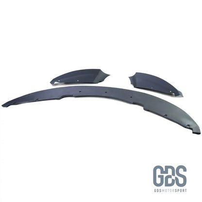 Lame M Performance pare choc avant Pack E82 coupé E88 Cabriolet Noir Mate - Pare Choc kit carrosserie - GDS Motorsport