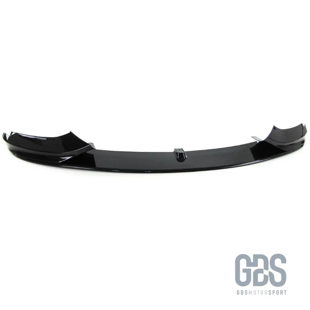 Lame m performance pour pare choc pack avant bmw f32/ f33/ f36 noir brillant
