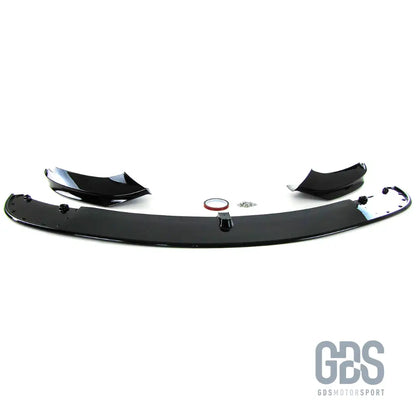Lame m performance pour pare choc pack avant bmw f32/ f33/ f36 noir brillant