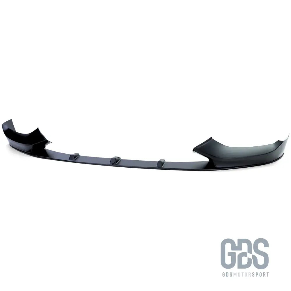 Lame m performance pour pare-choc avant pack bmw série 1 f20 f21 phase noir brillant