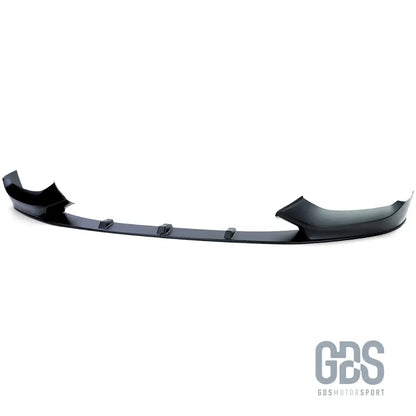 Lame m performance pour pare-choc avant pack bmw série 1 f20 f21 phase noir brillant