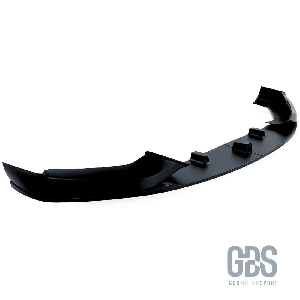 Lame m performance pour pare-choc avant pack bmw série 1 f20 f21 phase noir brillant
