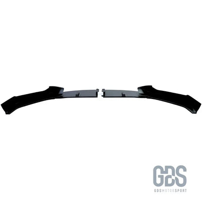 Lame m performance pour pare-choc avant pack bmw série 1 f20 f21 phase noir brillant
