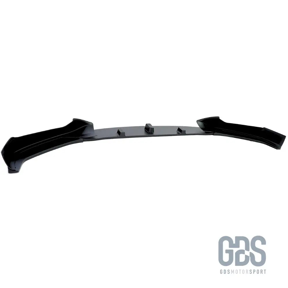 Lame m performance pour pare-choc avant pack bmw série 1 f20 f21 phase noir brillant