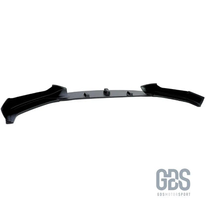 Lame m performance pour pare-choc avant pack bmw série 1 f20 f21 phase noir brillant
