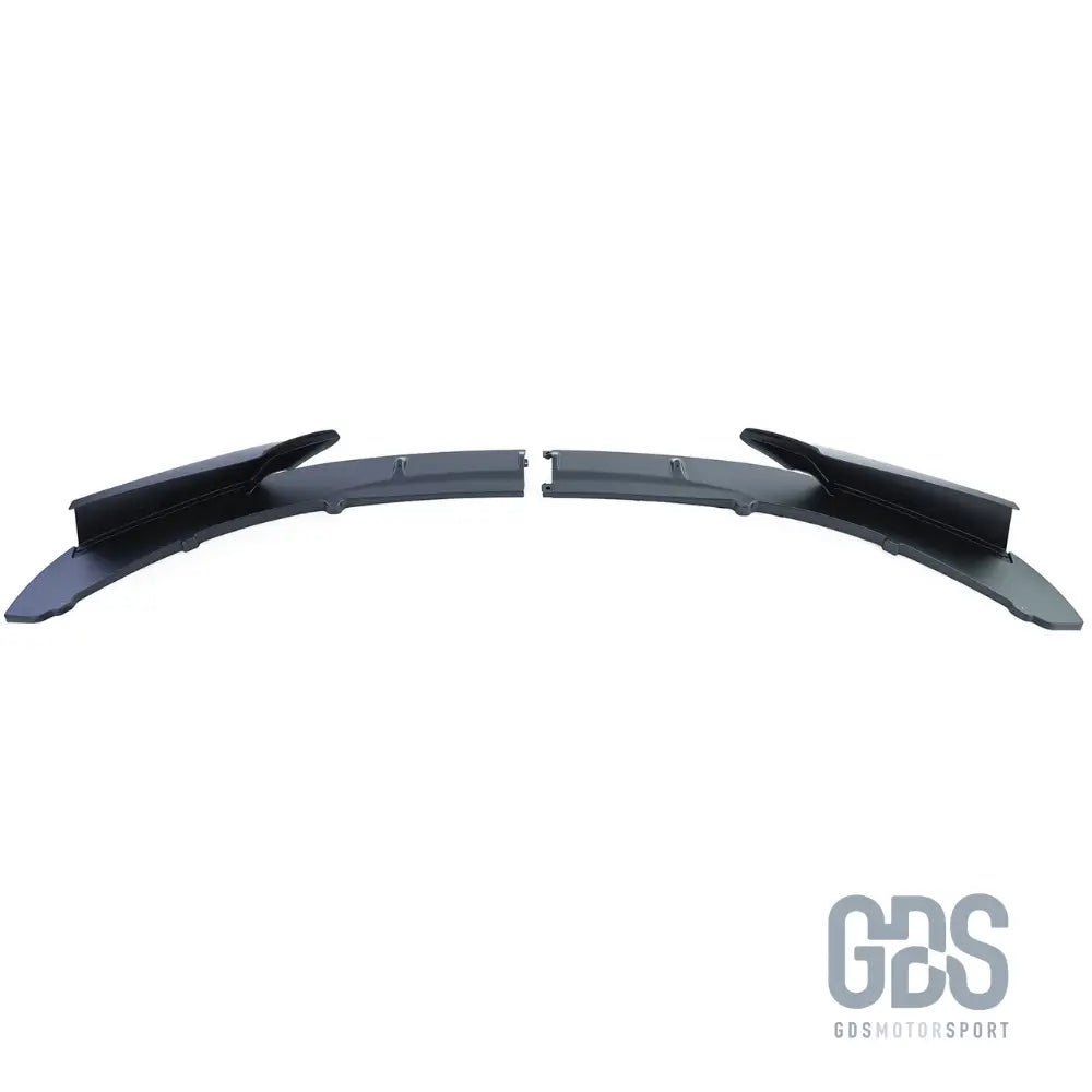 Lame m performance pour pare-choc avant pack bmw série 1 f20 f21 phase noir mat