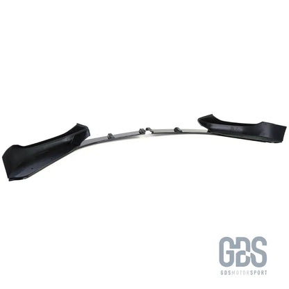 Lame m performance pour pare-choc avant pack bmw série 1 f20 f21 phase 2 lci noir brillant