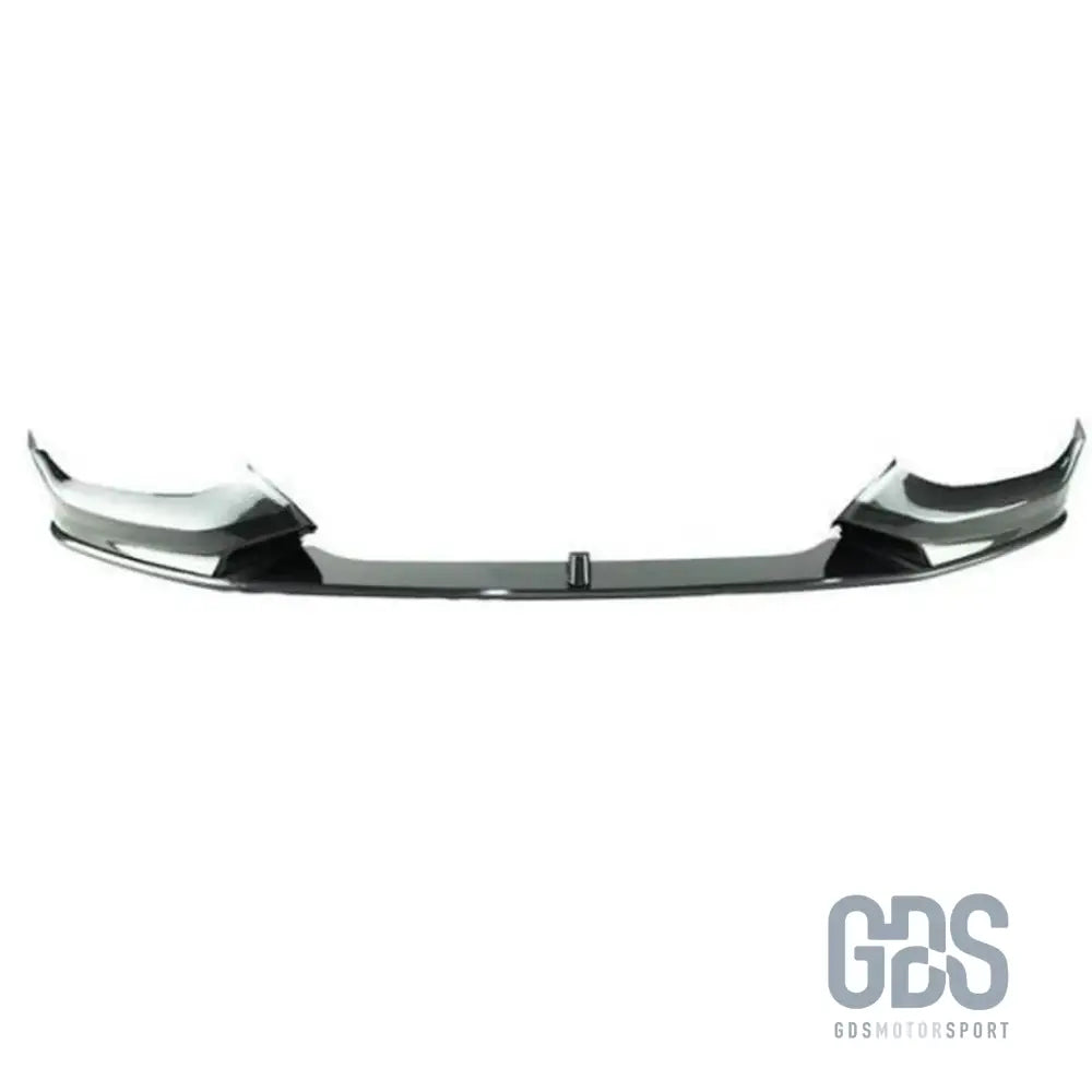 Lame m performance v1 pour pare-choc avant pack bmw série 1 f20 f21 phase 2 lci look carbone
